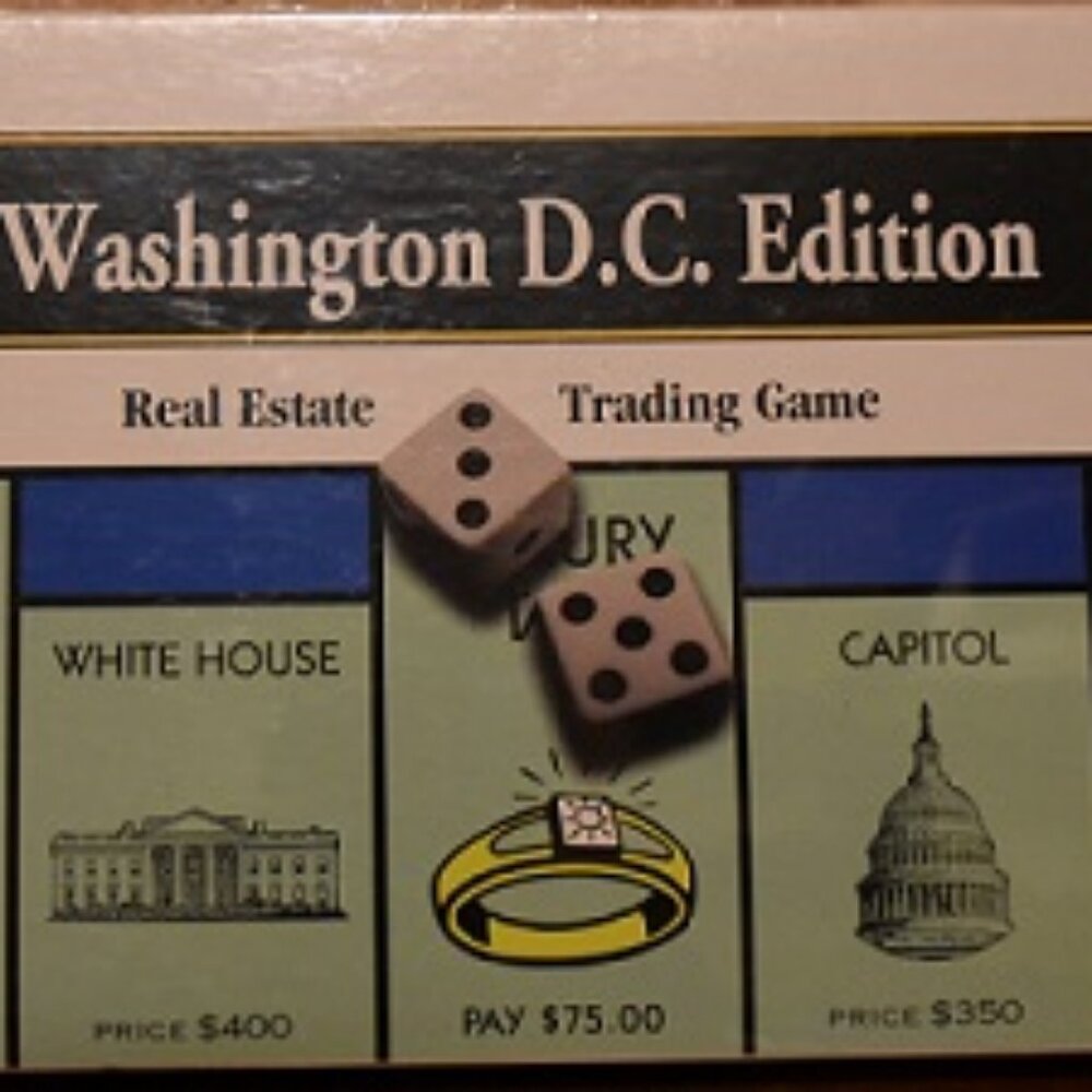 2/$40🌲Monopoly, Wash DC | NIP
